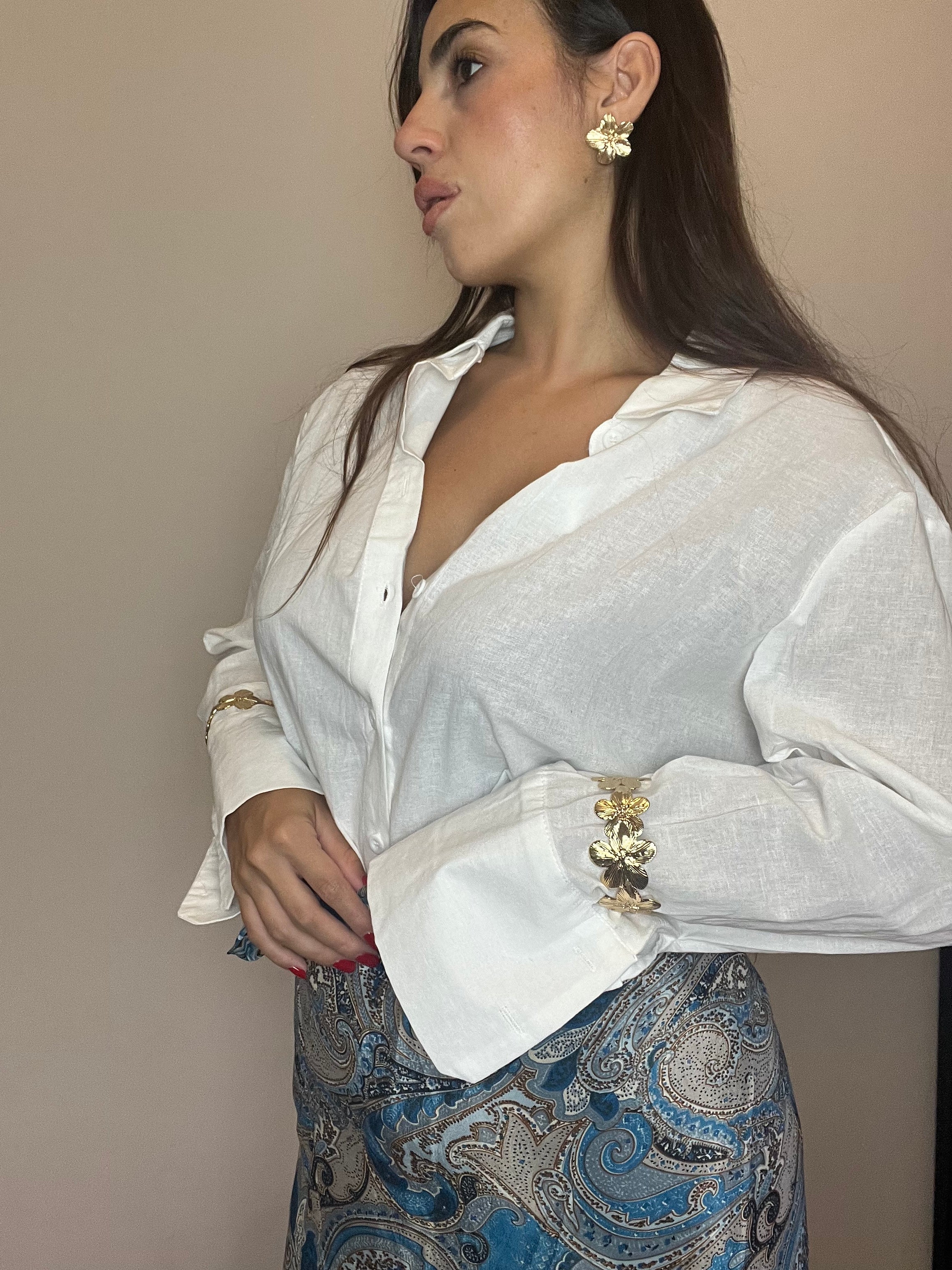 Camicia misto Lino