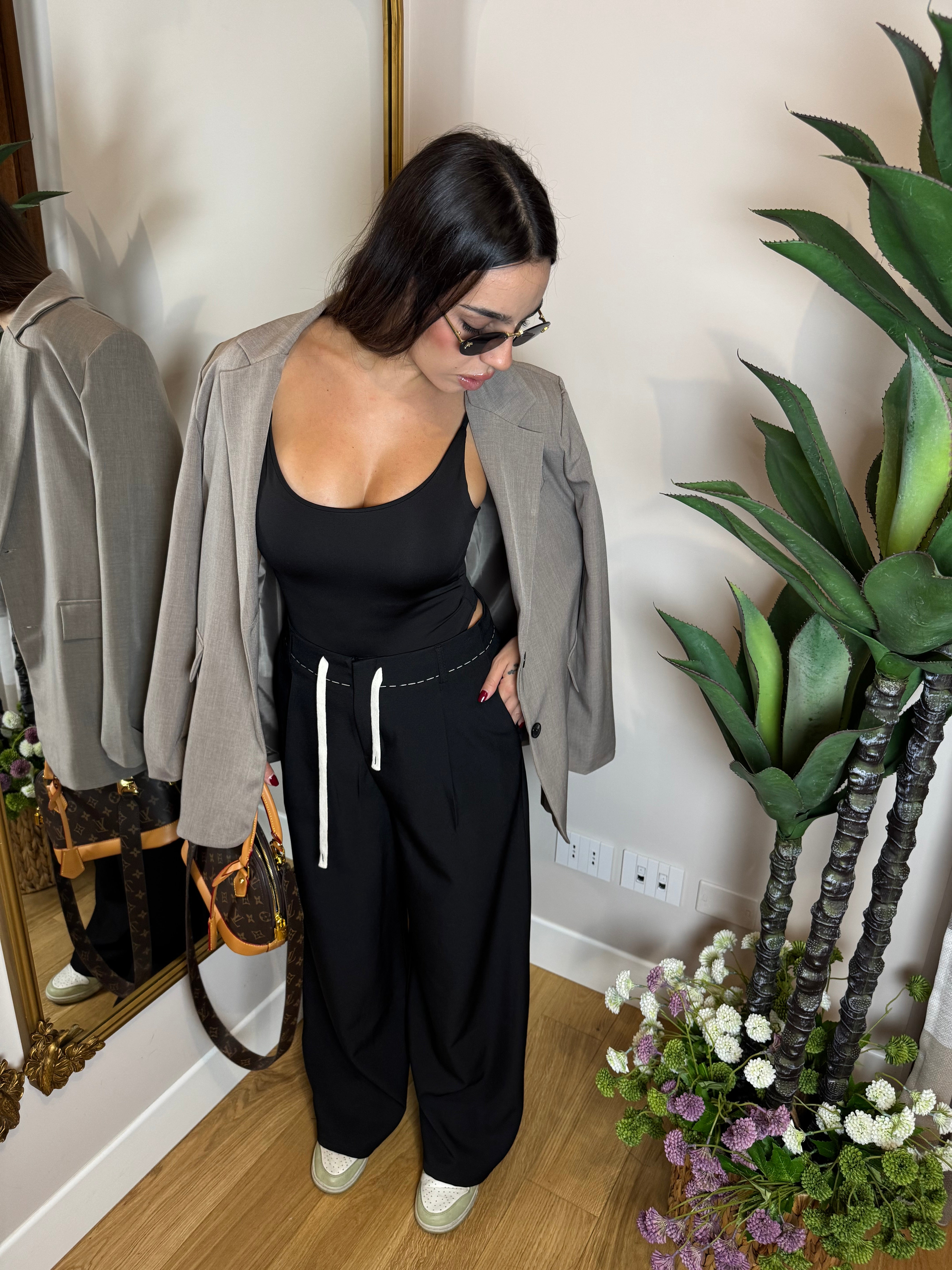 Pantalone laccio