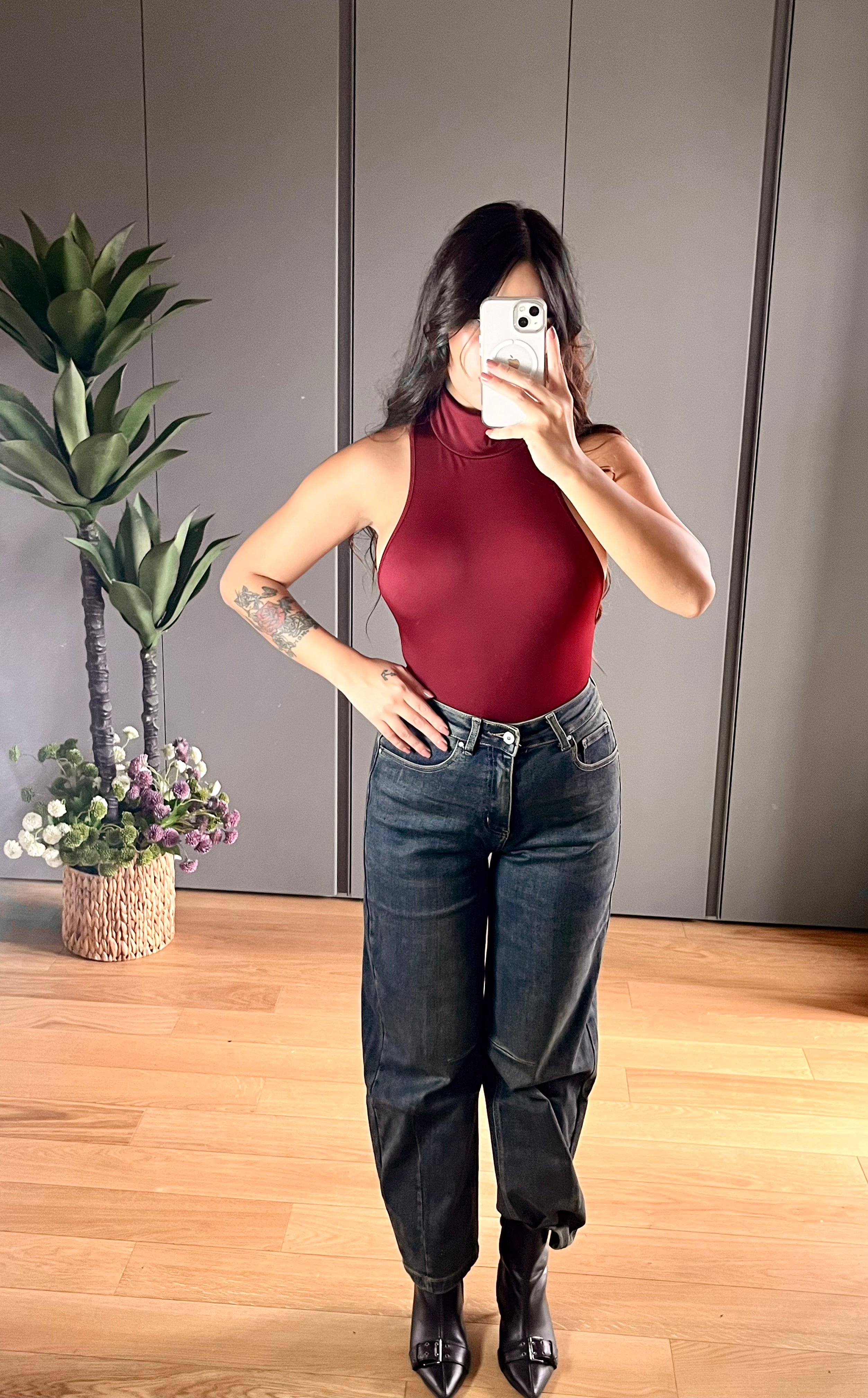 JEANS BALLON SABBIA