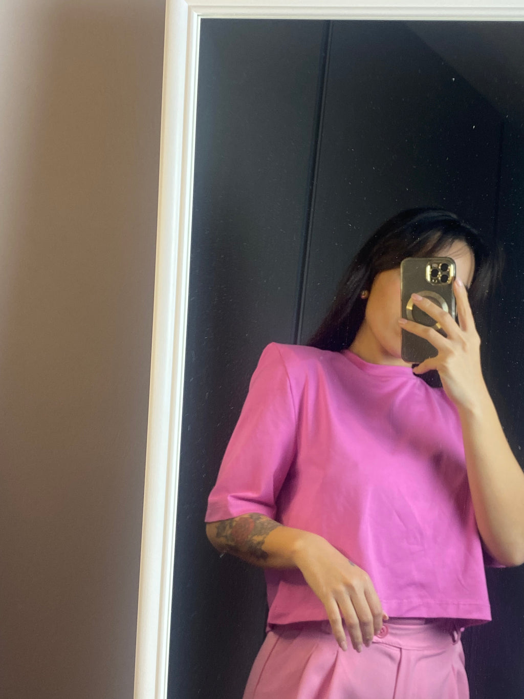 Maglia crop