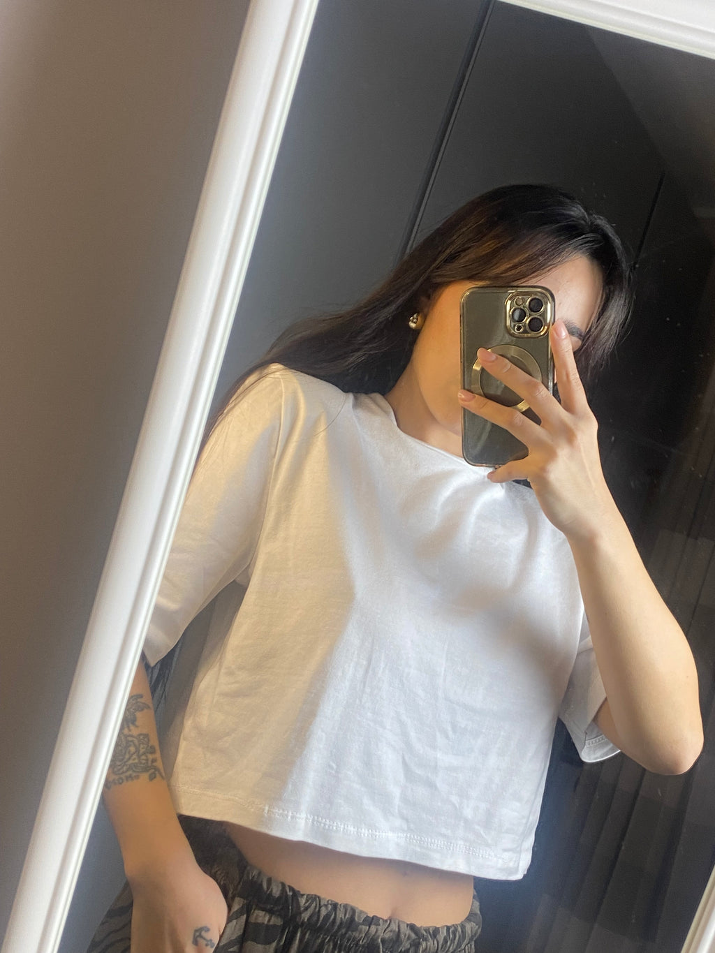 Maglia crop