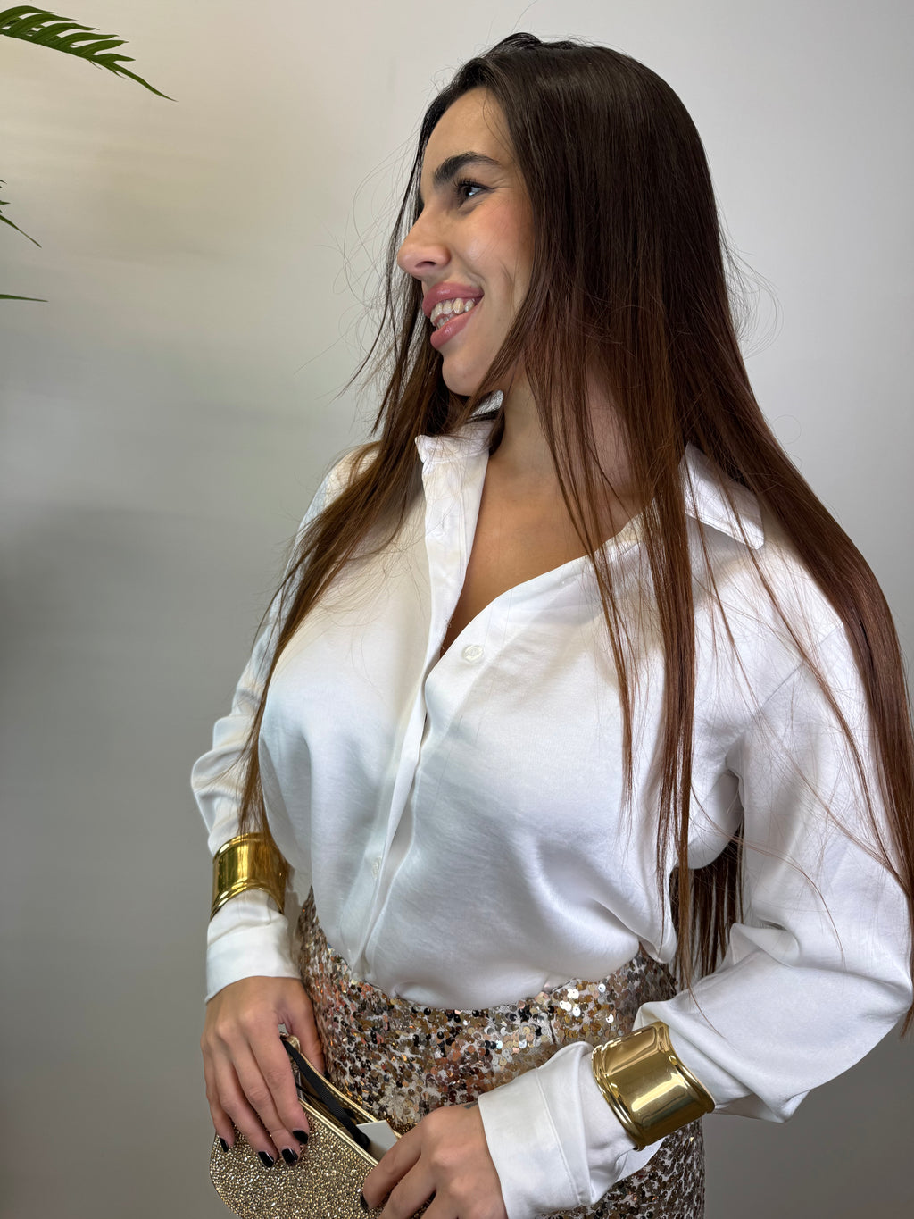 CAMICIA SATIN