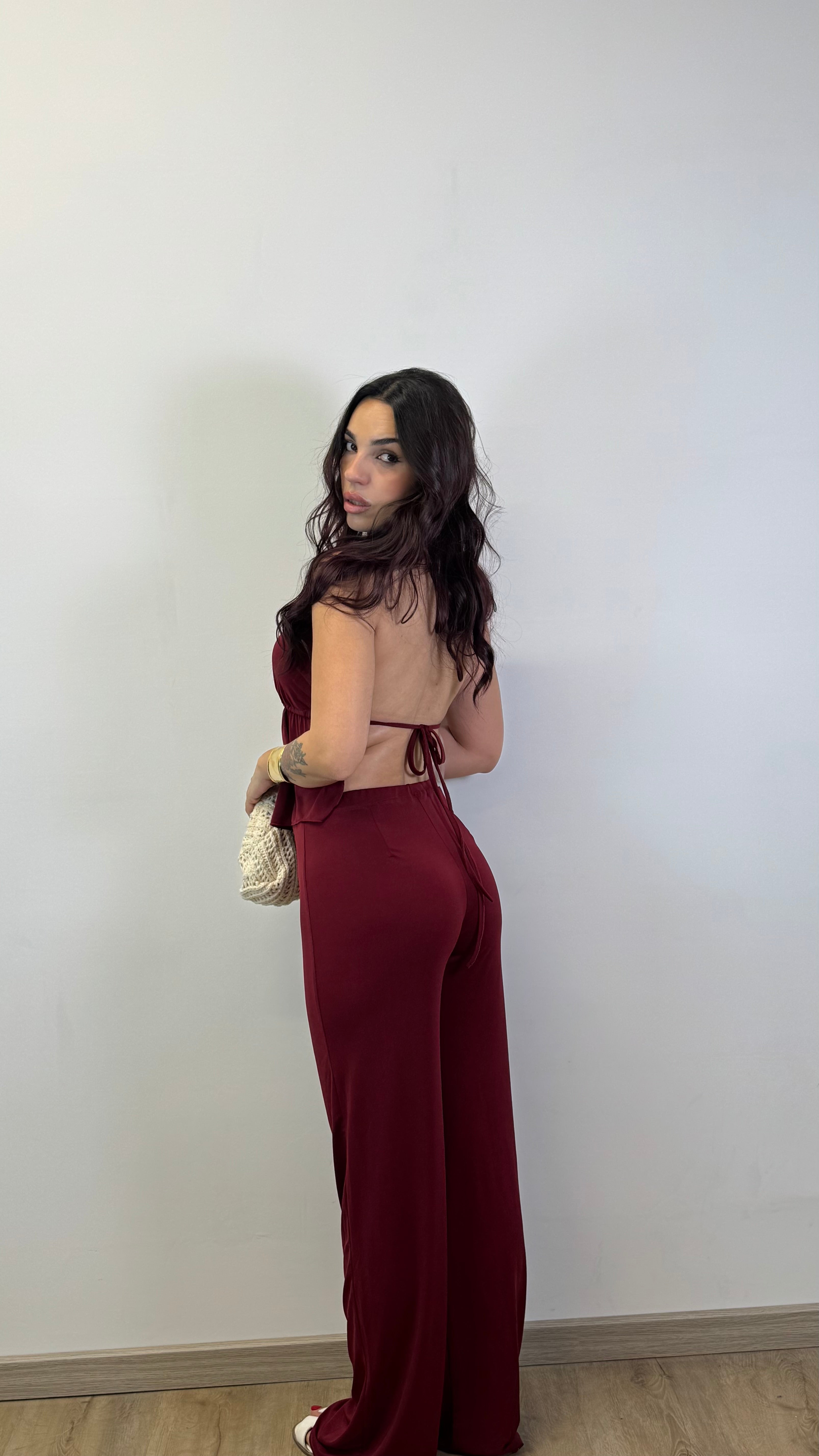 CORDSET ALYSIA WINE