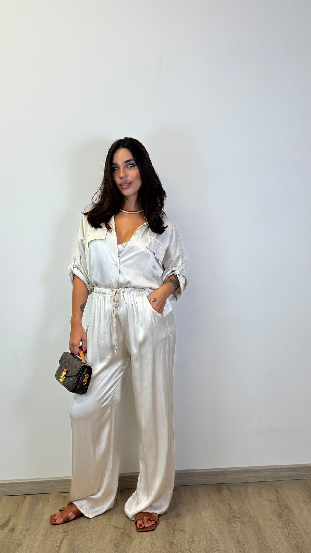 CAMICIA SATIN