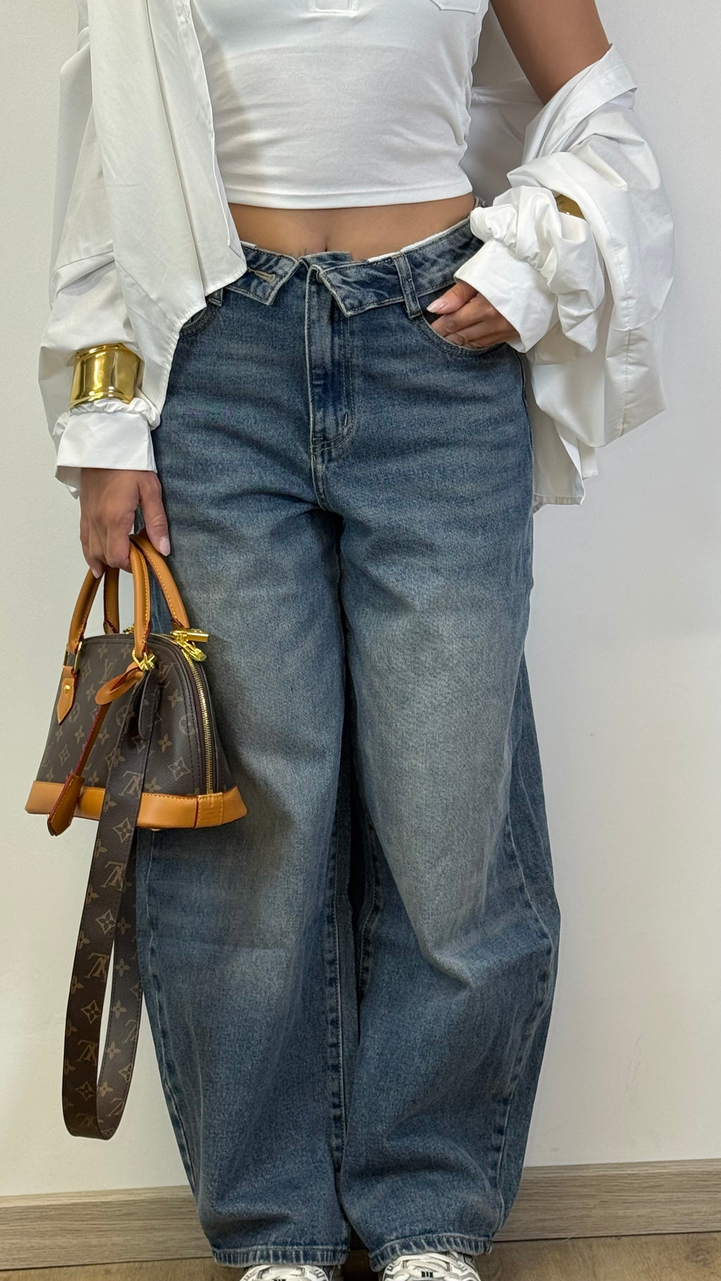JEANS RISVOLTO