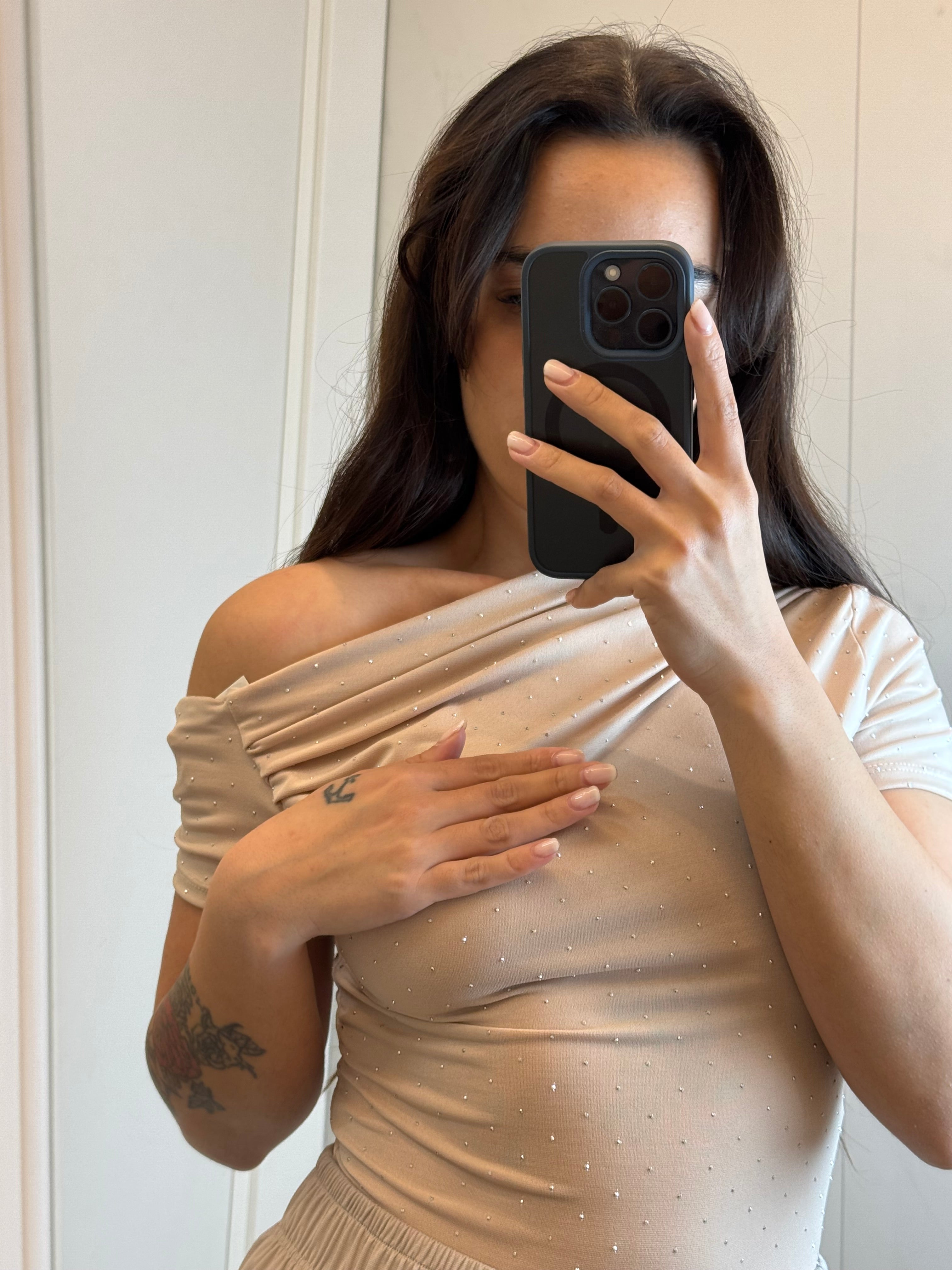 Maglia Kylie brillantini