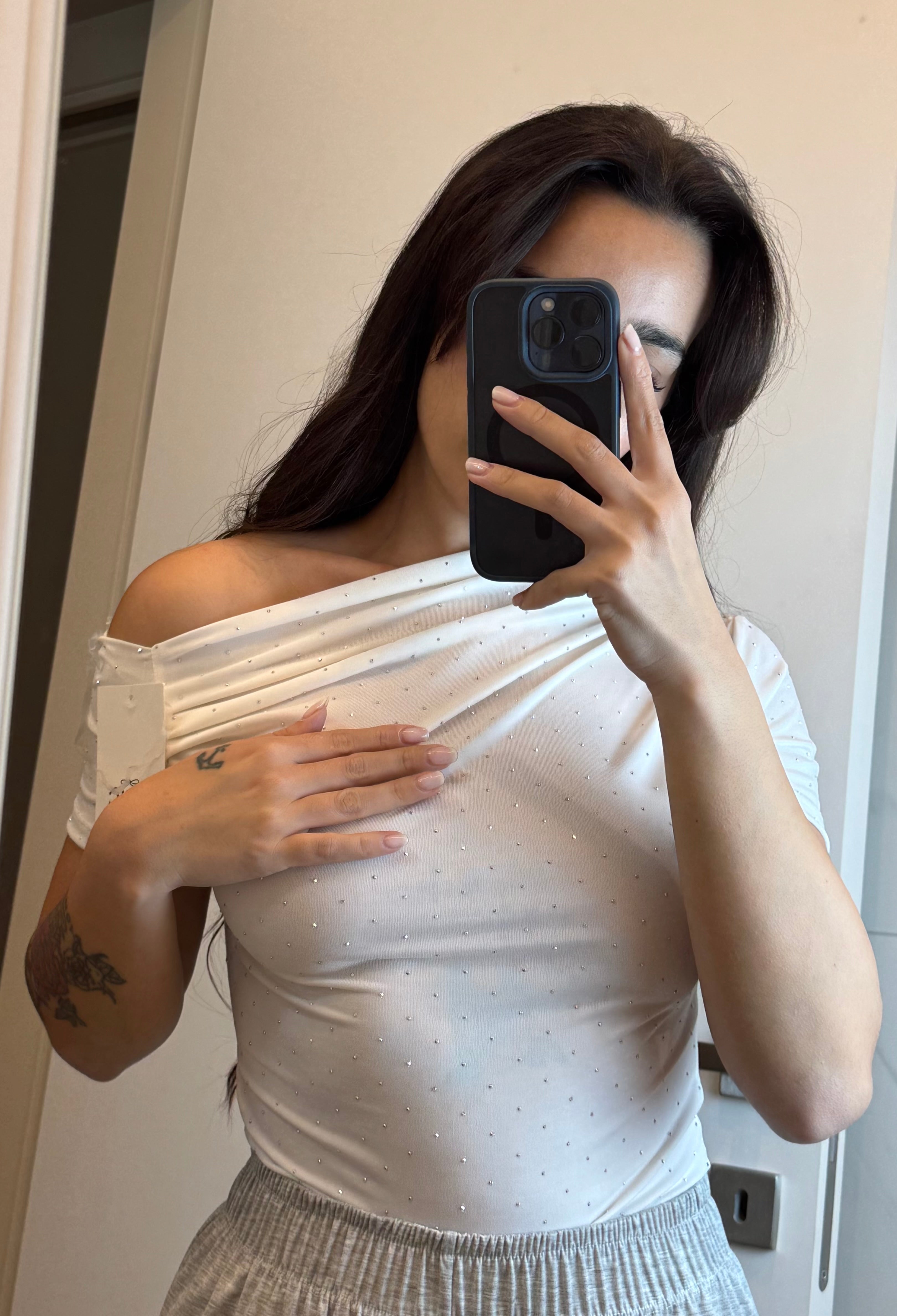 Maglia Kylie brillantini