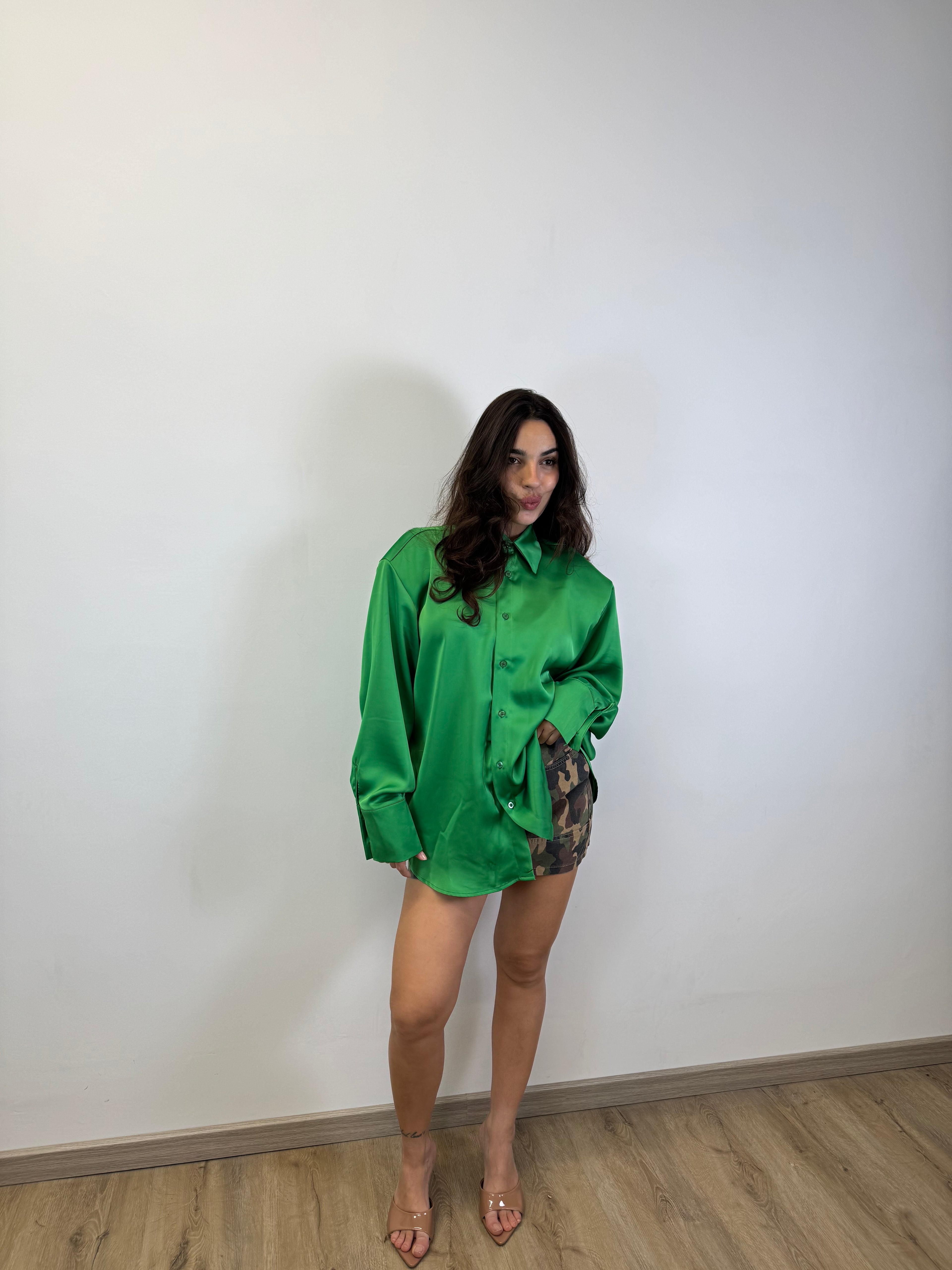 CAMICIA AUDRY GREEN