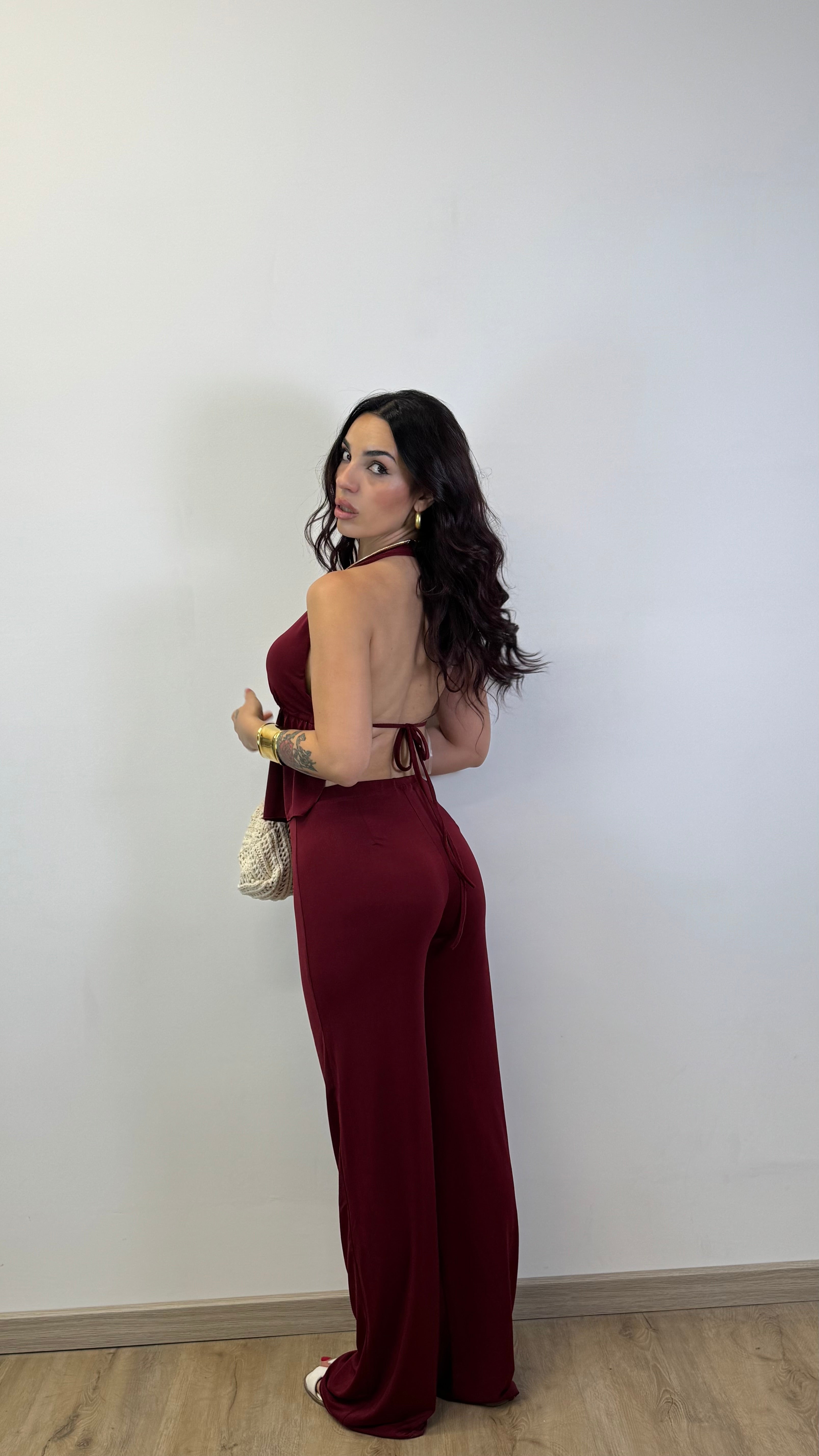CORDSET ALYSIA WINE