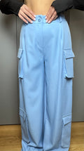 Pantalone Cargo Color