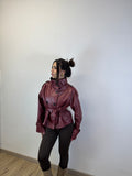 MINI TRENCH AMELIA BORDEAUX