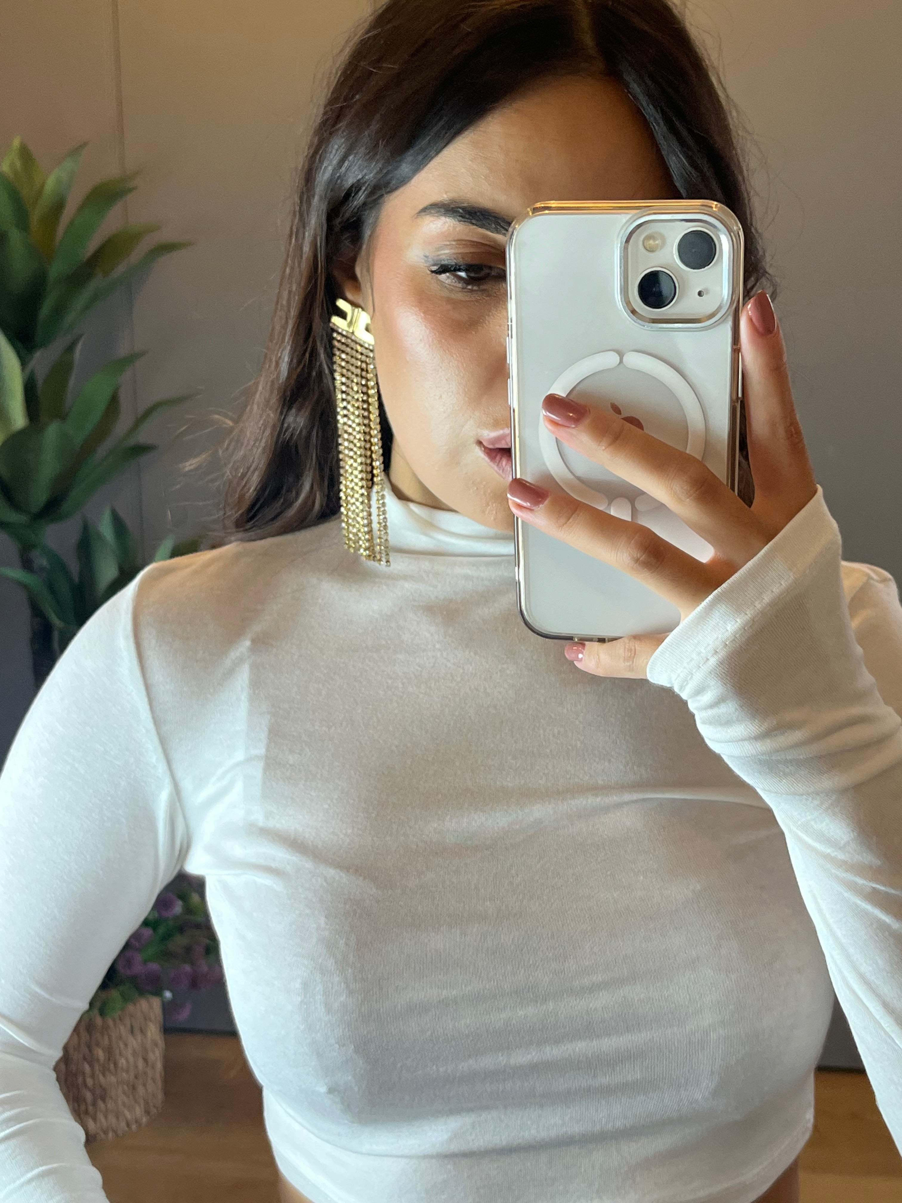 MAGLIA CROP COLOR