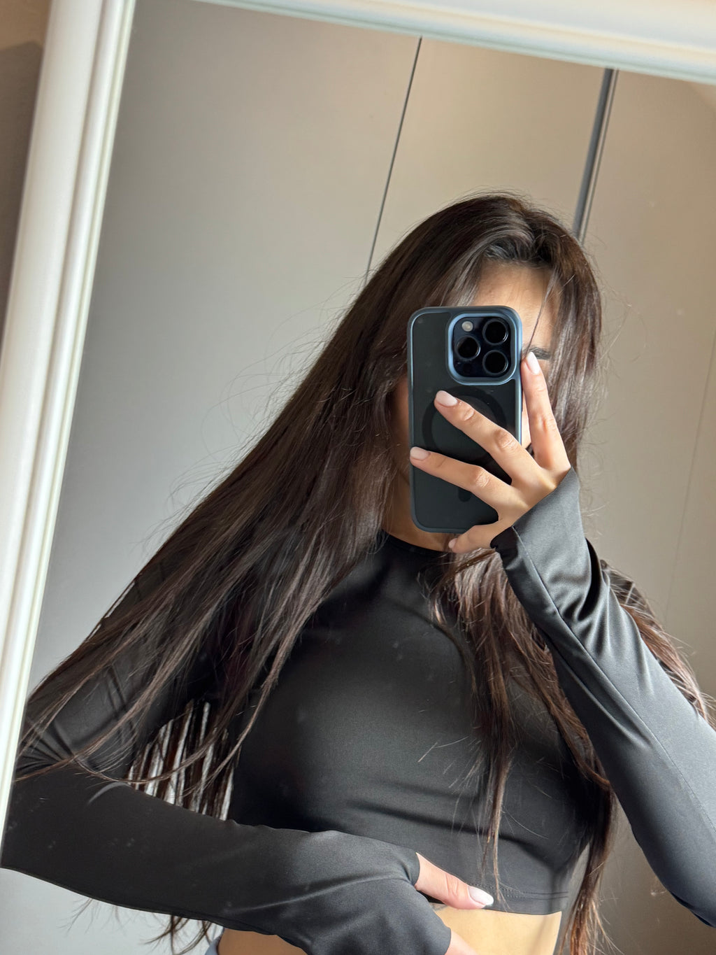 Maglia Basic Crop