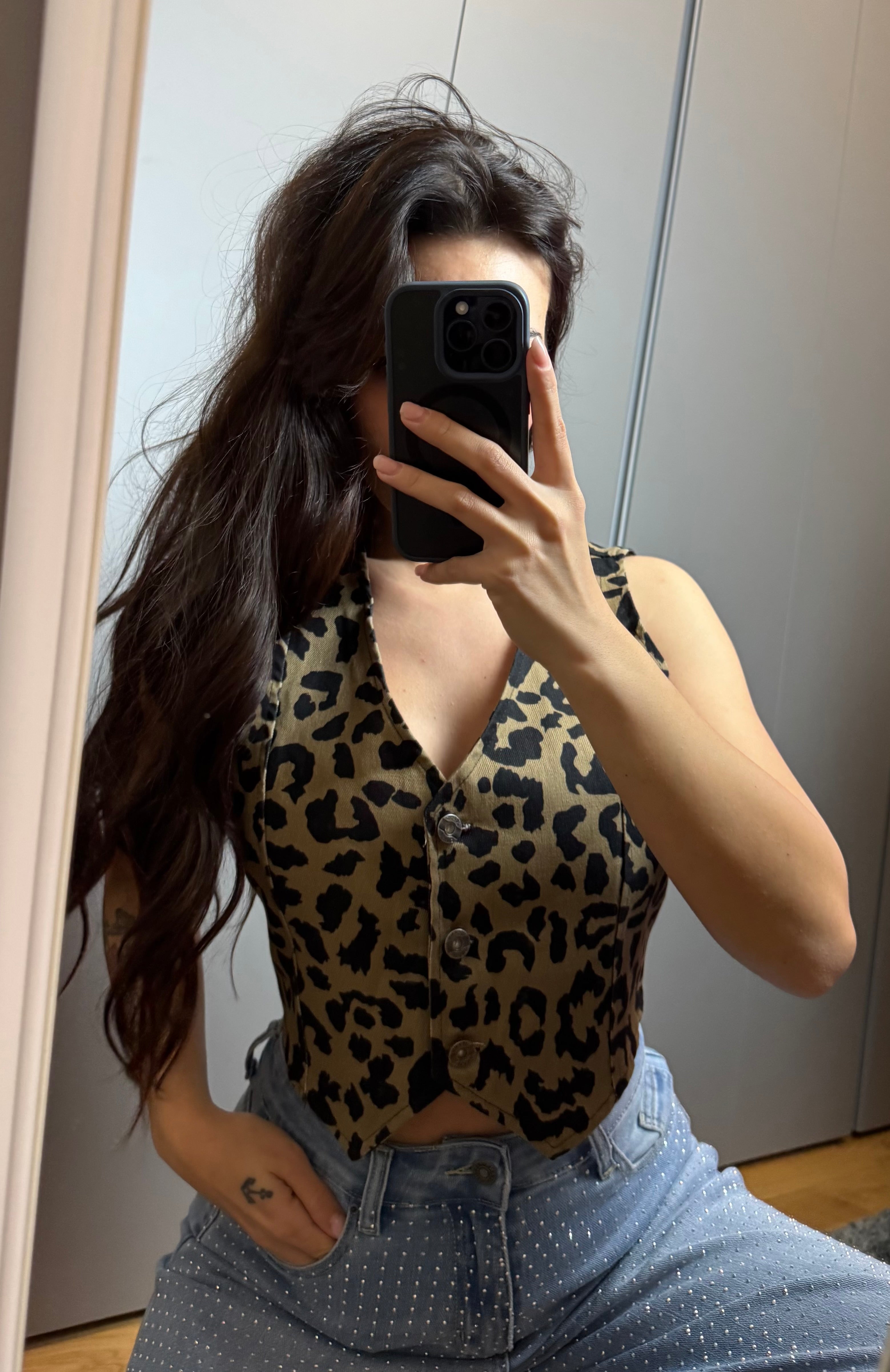 Gilet Leopard