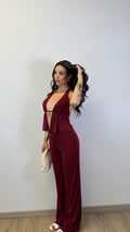 CORDSET ALYSIA WINE
