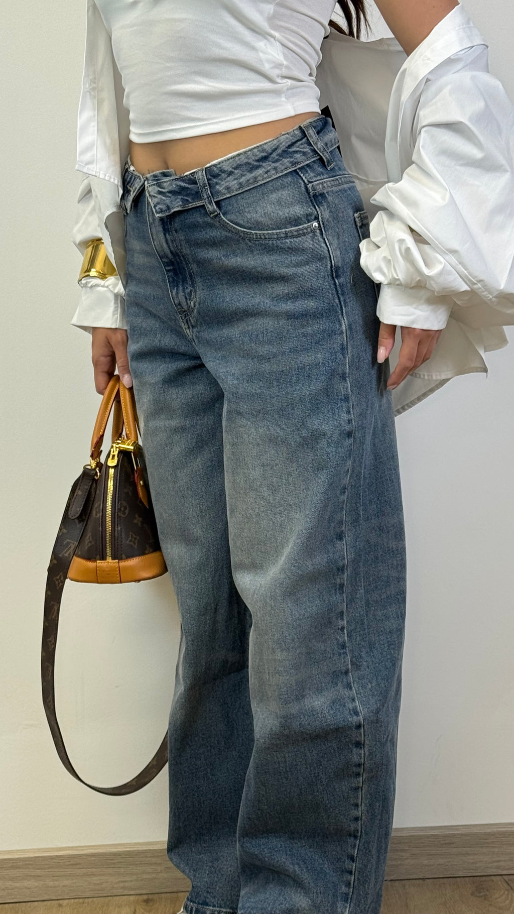 JEANS RISVOLTO