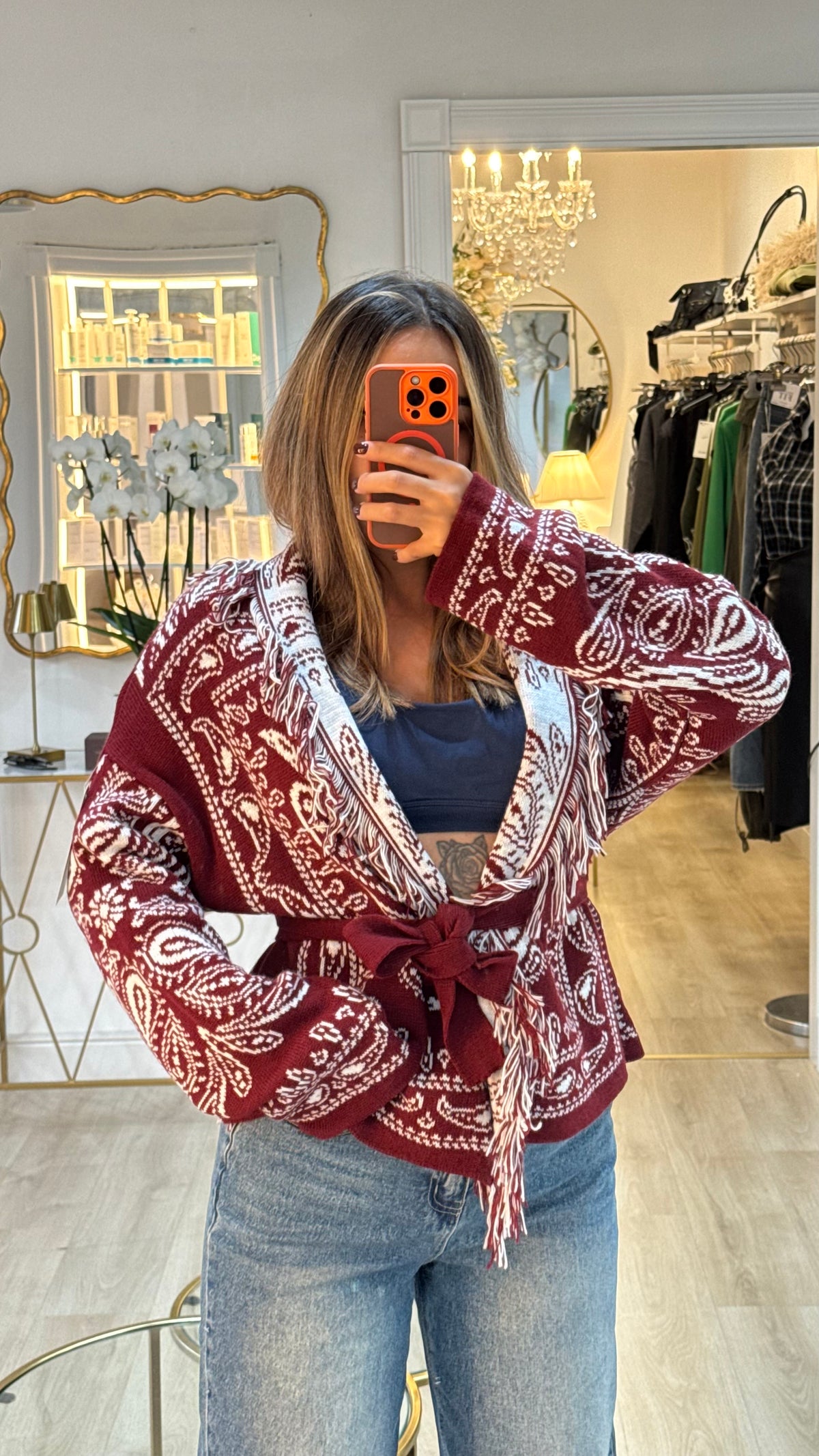 CARDIGAN MUMBAI CROP