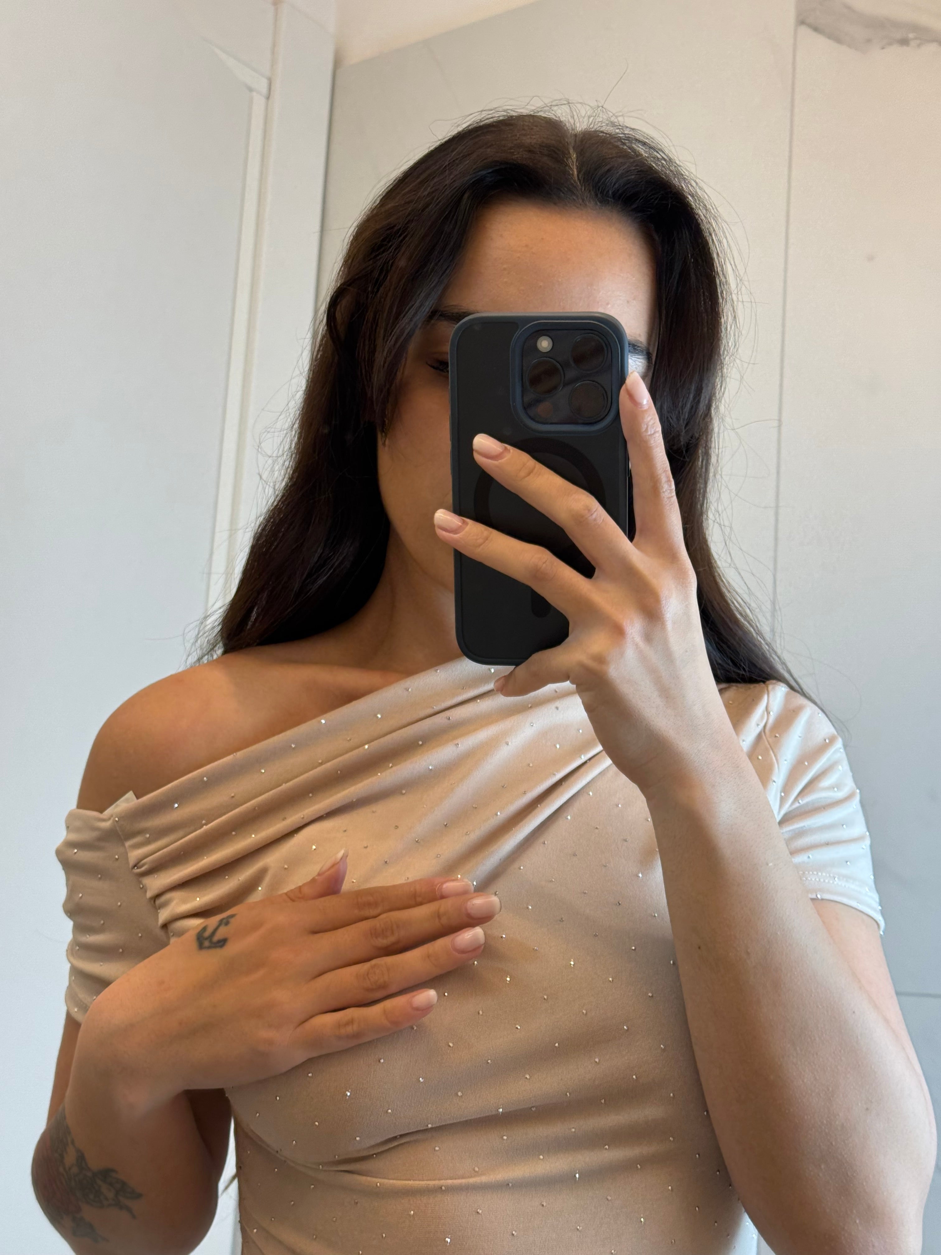 Maglia Kylie brillantini