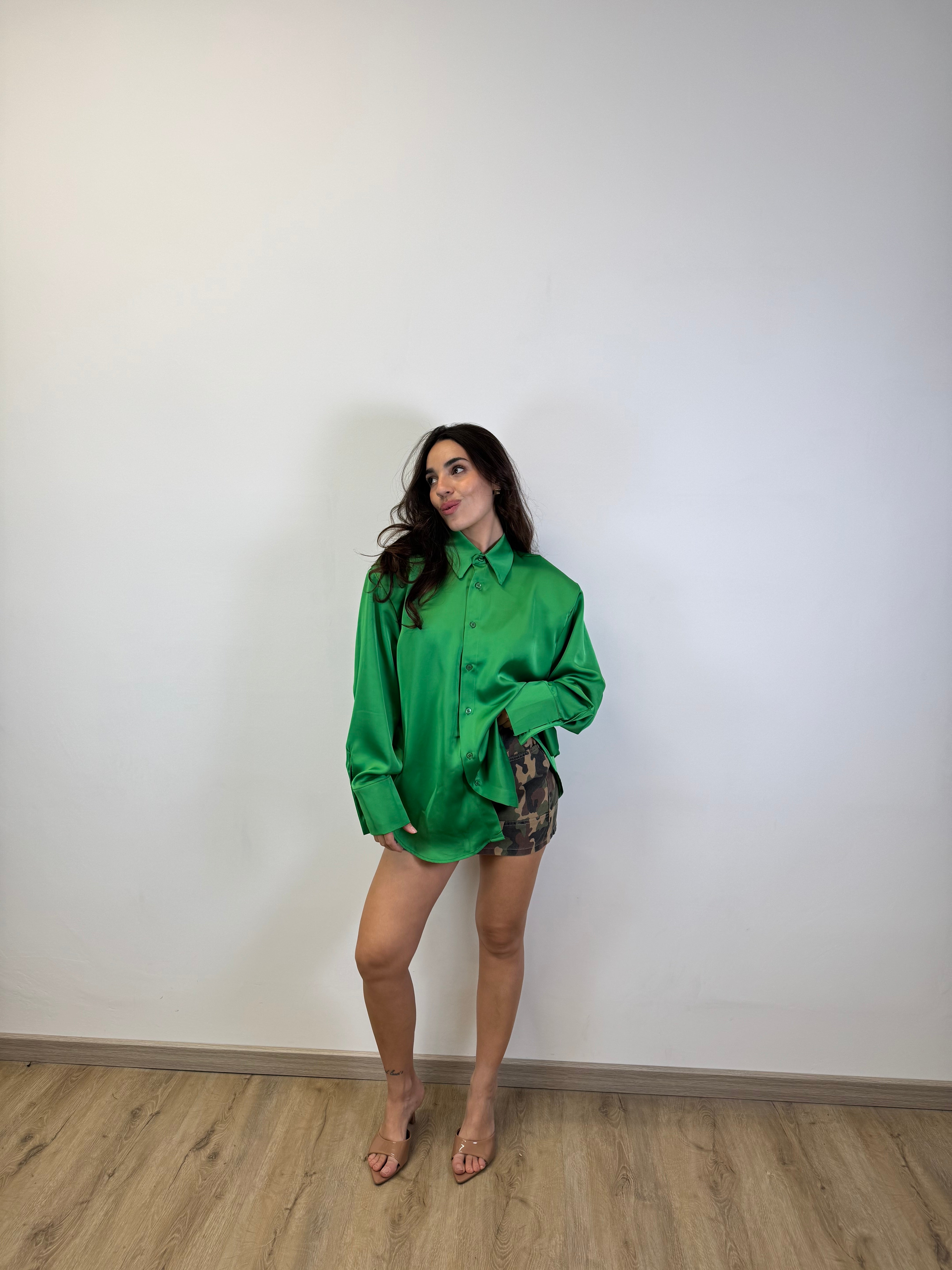 CAMICIA AUDRY GREEN