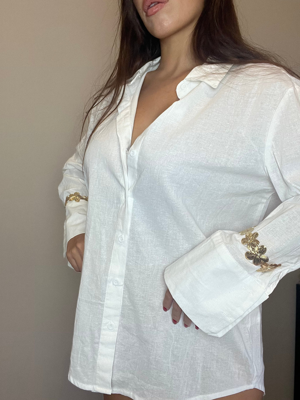 Camicia misto Lino