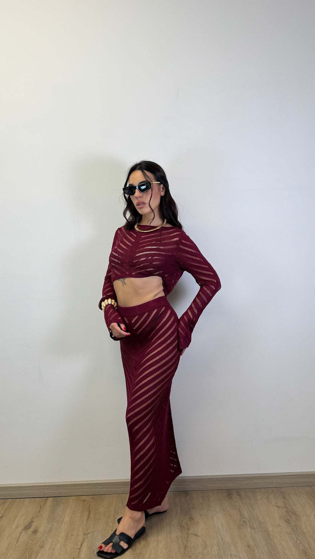 COORDSET SEA CHERRY