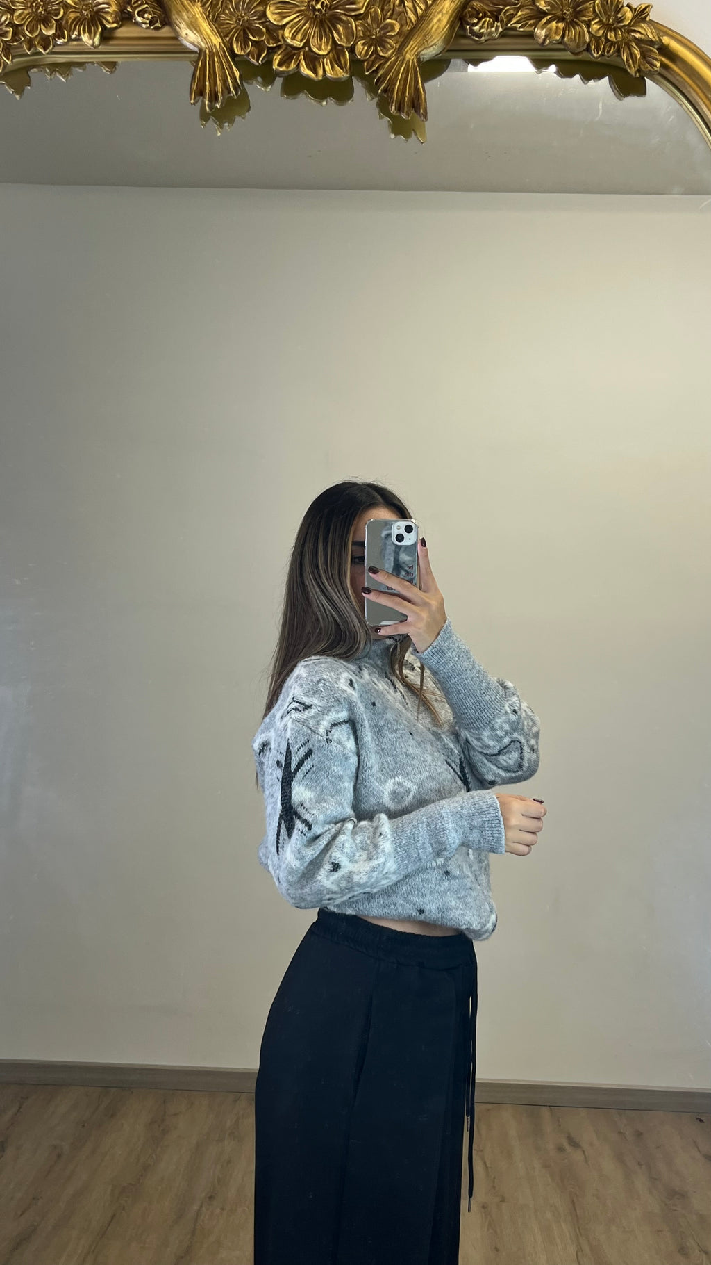CARDIGAN BANDANA ÉCRU