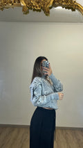 CARDIGAN BANDANA ÉCRU